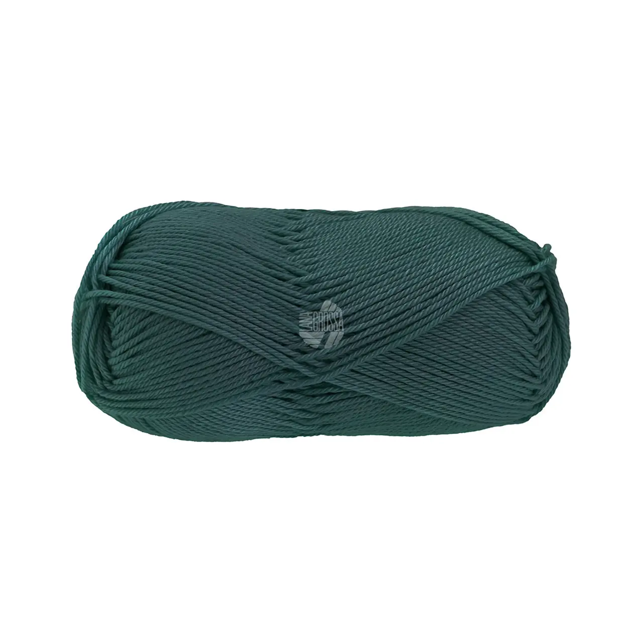 Cotone Uni 139 Perlopalgrün von Lana Grossa. Baumwollbasicgarn