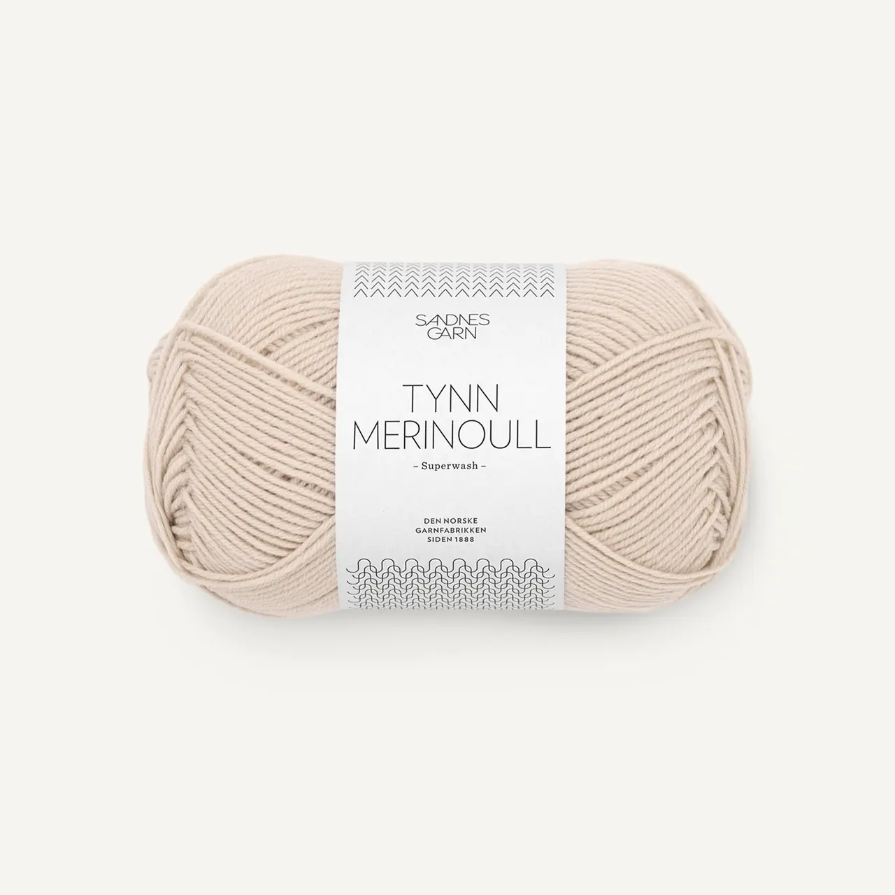 Tynn Merinoull 2321 Marsipan von Sandnes Garn. Herrlich weiches Garn aus 100% Merino-Schurwolle Superwash behandelt für Baby- und Kinderkleidung besonders geeignet.