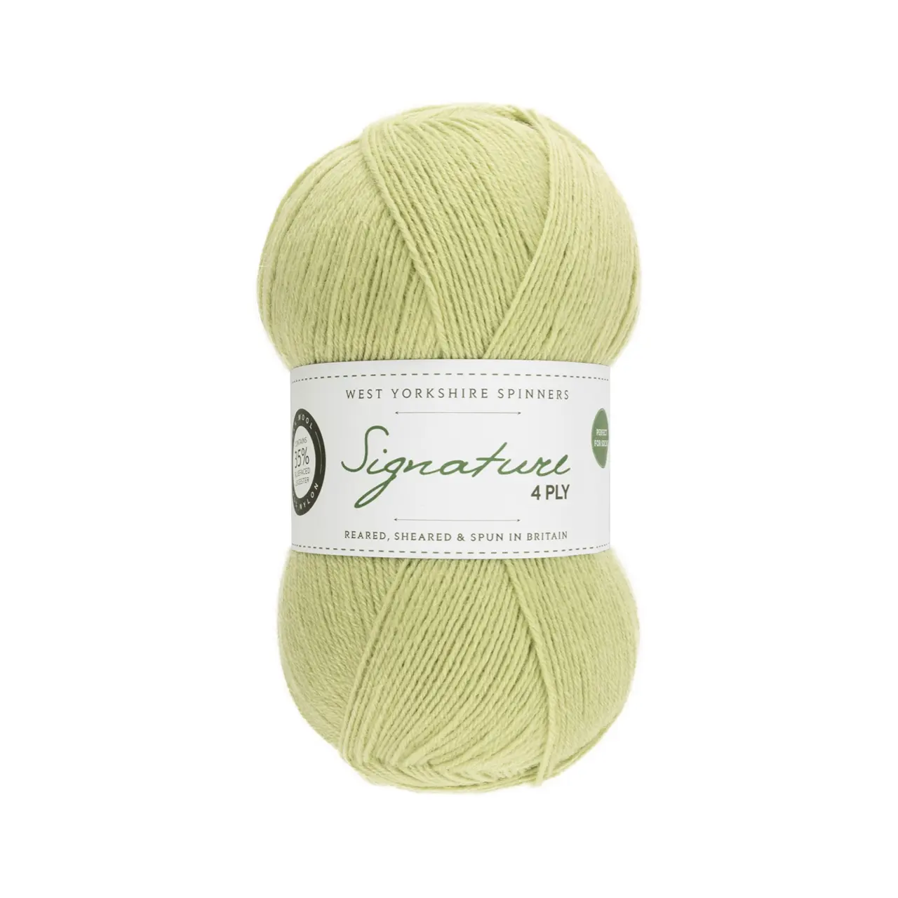 Signature 4-Fach 335 Hydrangea von West Yorkshire Spinners. Sehr weiches und strapazierfähiges Garn aus hochwertigen Materialien mit außergewöhnlicher Vielseitigkeit ideal für Socken Schals und Tücher mit schönem Fall. Erhältlich in vielen kräftigen bis natürlichen Unifarben aber auch als selbststreifende Variante inspiriert von leuchtenden Cocktailfarben. Mehrfach als „Bestes Sockengarn“ ausgezeichnet.