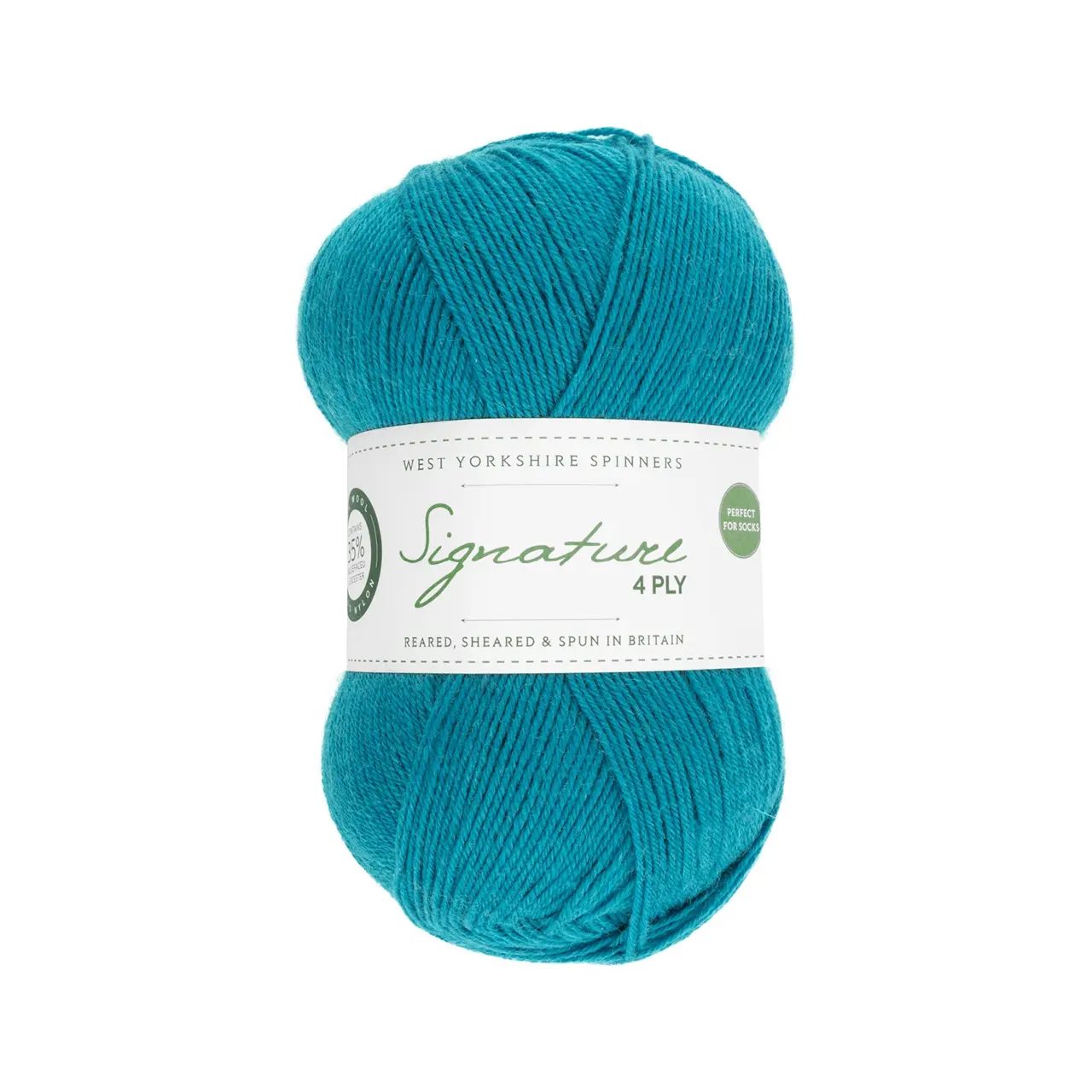 Signature 4-Fach 365 Blueberry Bonbon von West Yorkshire Spinners. Sehr weiches und strapazierfähiges Garn aus hochwertigen Materialien mit außergewöhnlicher Vielseitigkeit ideal für Socken Schals und Tücher mit schönem Fall. Erhältlich in vielen kräftigen bis natürlichen Unifarben aber auch als selbststreifende Variante inspiriert von leuchtenden Cocktailfarben. Mehrfach als „Bestes Sockengarn“ ausgezeichnet.