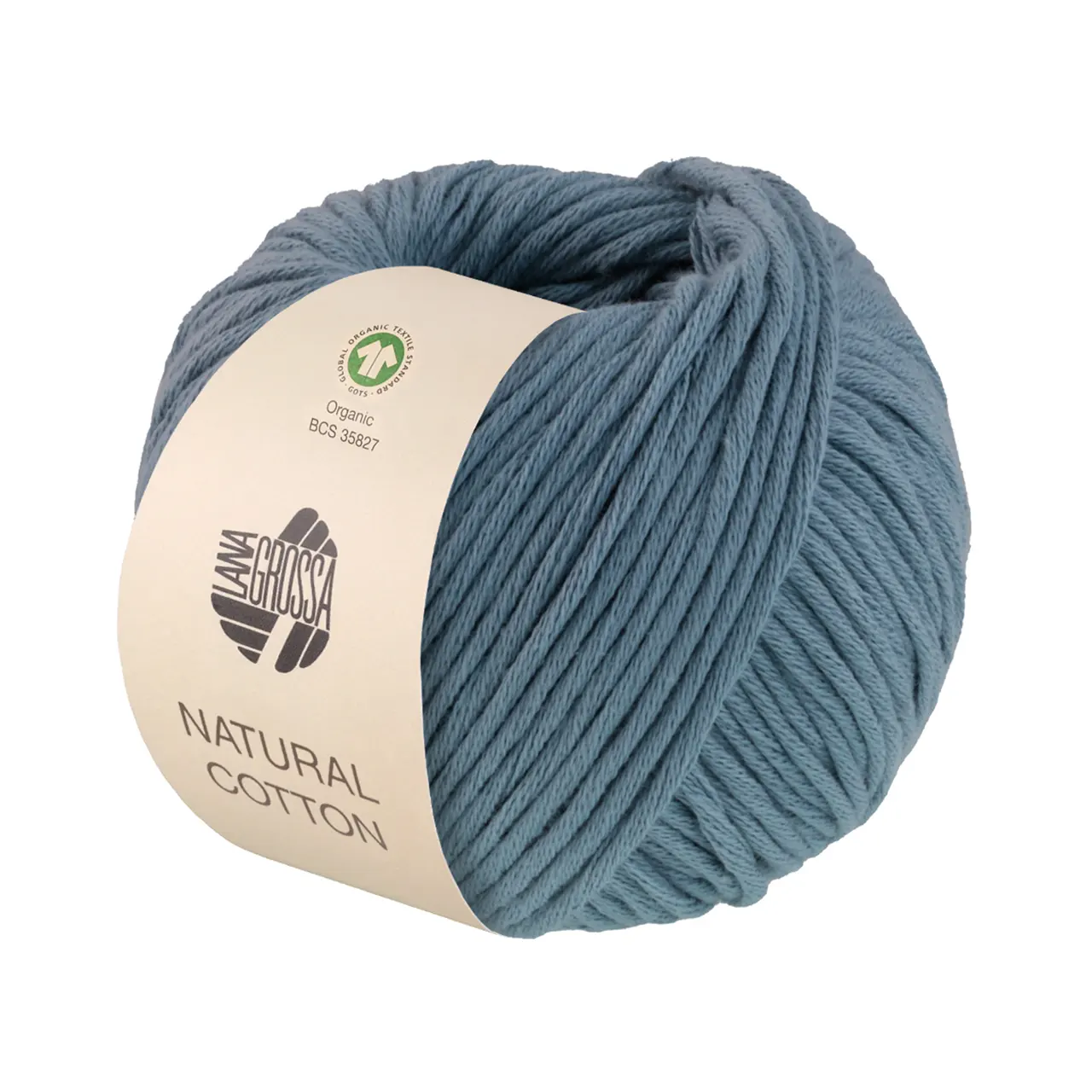 Natural Cotton GOTS 13 Jeans von Lana Grossa. Bio-Baumwollgarn in Millefili- Zwirnung
