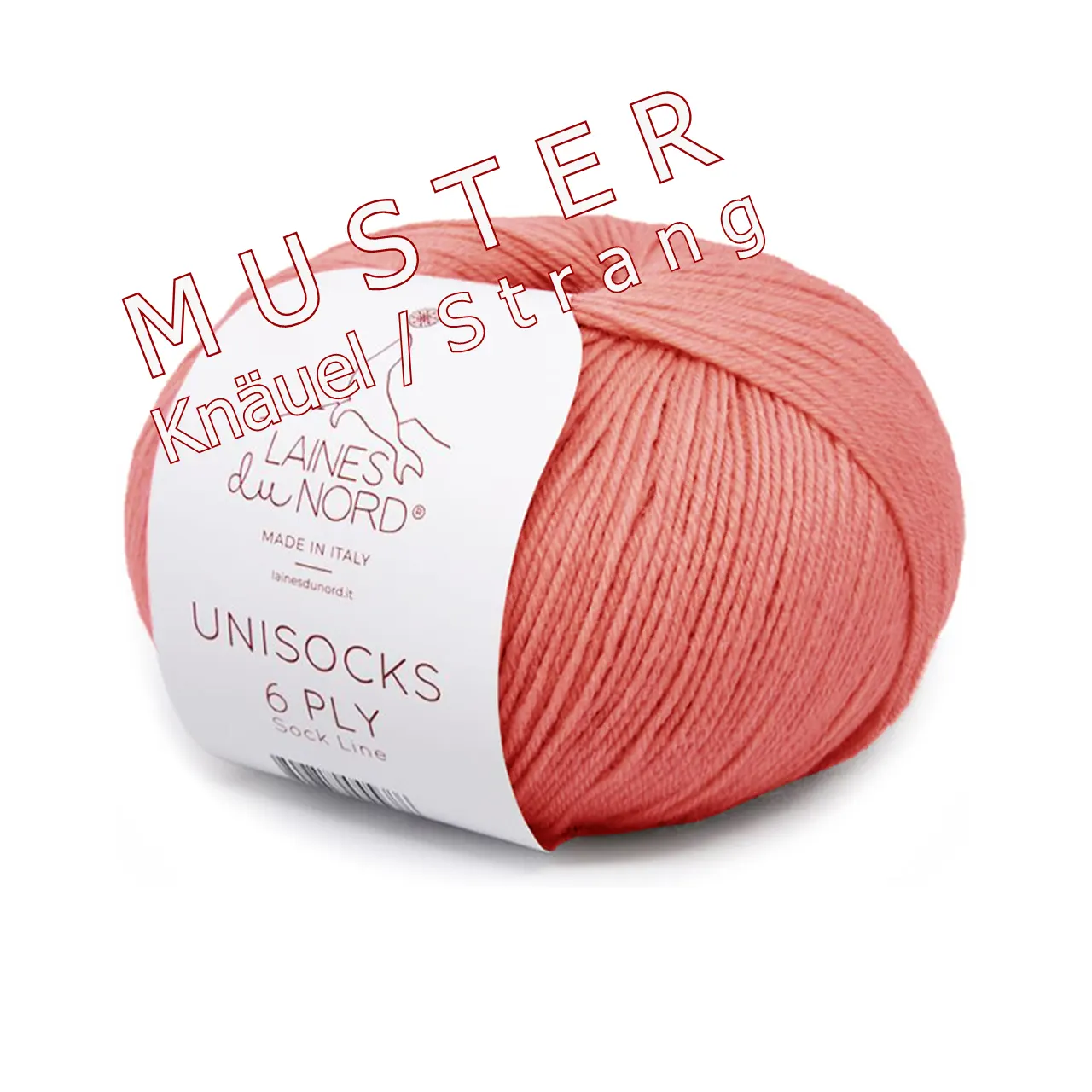 Unisocks 6-Fach 16 Dunkelgrau von Laines Du Nord. Hochwertige extra dicke Sockenwolle in Uni-Farben für warme und langlebige Strickprojekte - ideal für kuschelige Wintersocken aber auch für Mützen Handschuhe oder Pullover.