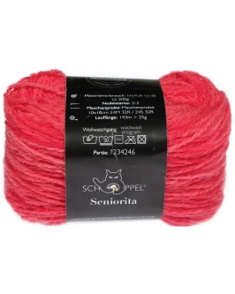 <span class="yarn-title">Seniorita</span> <span class="yarn-color">2600 Der Sommer Wird Rot Inspiration Dibadu</span>