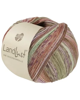 <span class="yarn-title">Landlust die Sockenwolle Seide</span> <span class="yarn-color">332 Khakigrün/<wbr>Beige/<wbr>Flieder/<wbr>Rosa/<wbr>Pfirsich/<wbr>Zartgrün Gestreift</span>