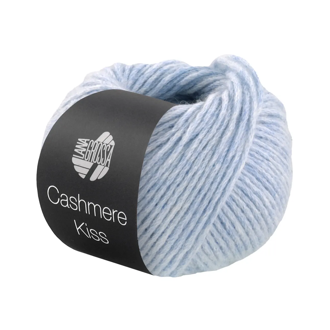 Cashmere Kiss 110 Hellblau von Lana Grossa. Edle Merino-Kaschmir-Mischung