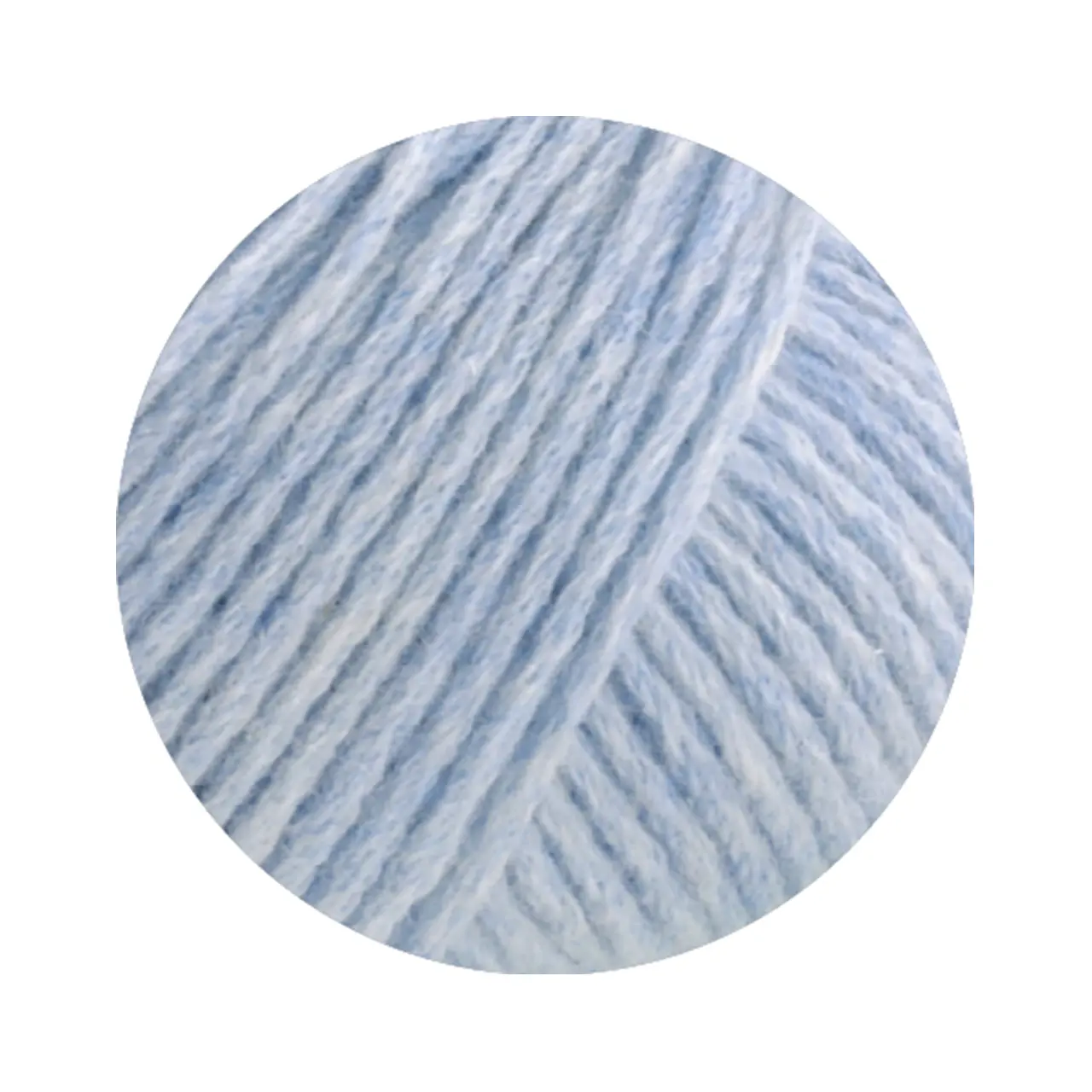 Cashmere Kiss 110 Hellblau von Lana Grossa. Edle Merino-Kaschmir-Mischung