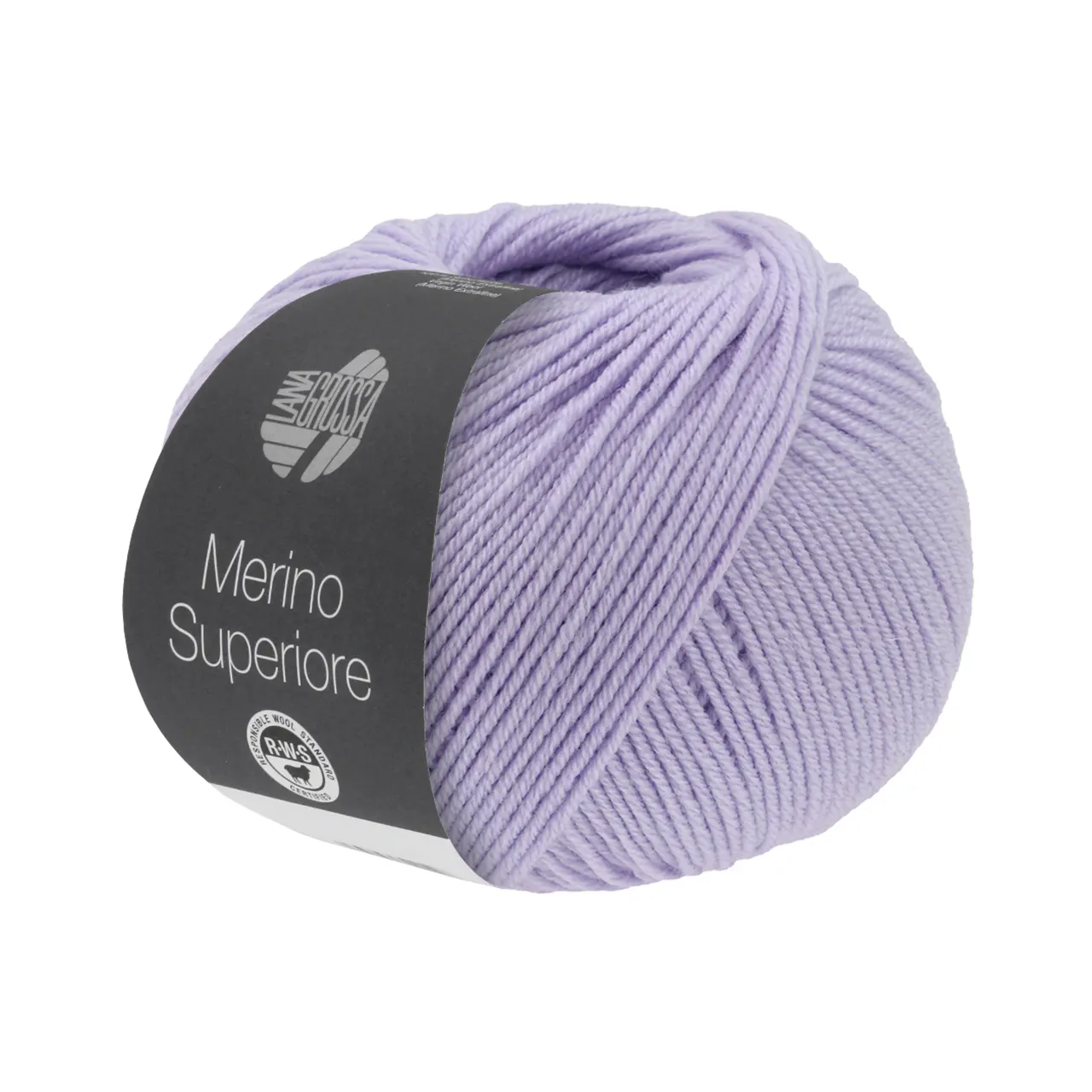 Merino Superiore 45 Lila von Lana Grossa. Pure extrafeine Merinowolle waschmaschinenfest und filzfrei