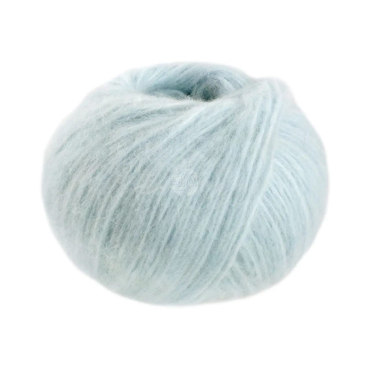 Alpaca Air II 28 Pastellblau von Lana Grossa. Leichtes Alpaka-Schlauchgarn mit Baumwollanteil