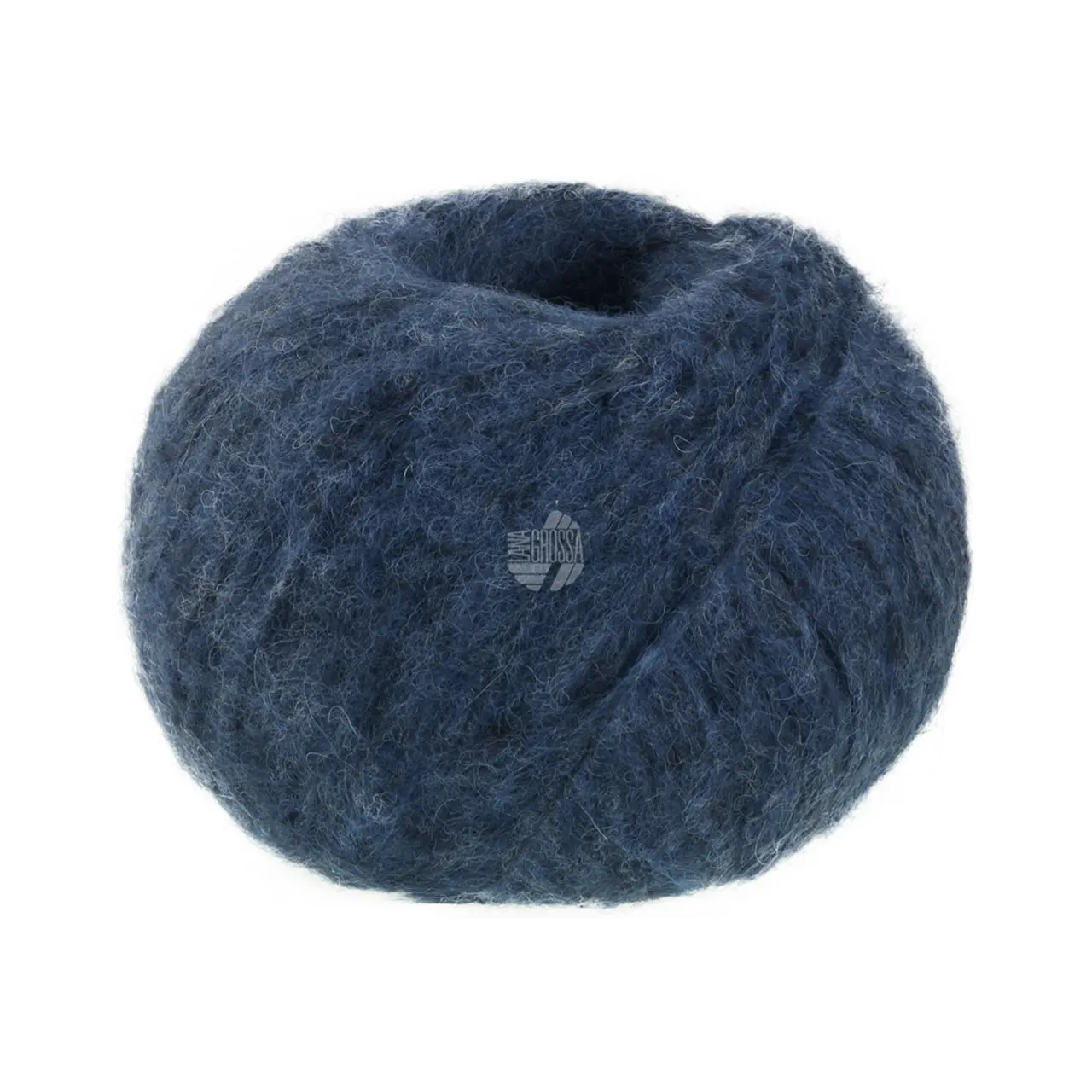 Alpaca Air II 34 Dunkelblau von Lana Grossa. Leichtes Alpaka-Schlauchgarn mit Baumwollanteil