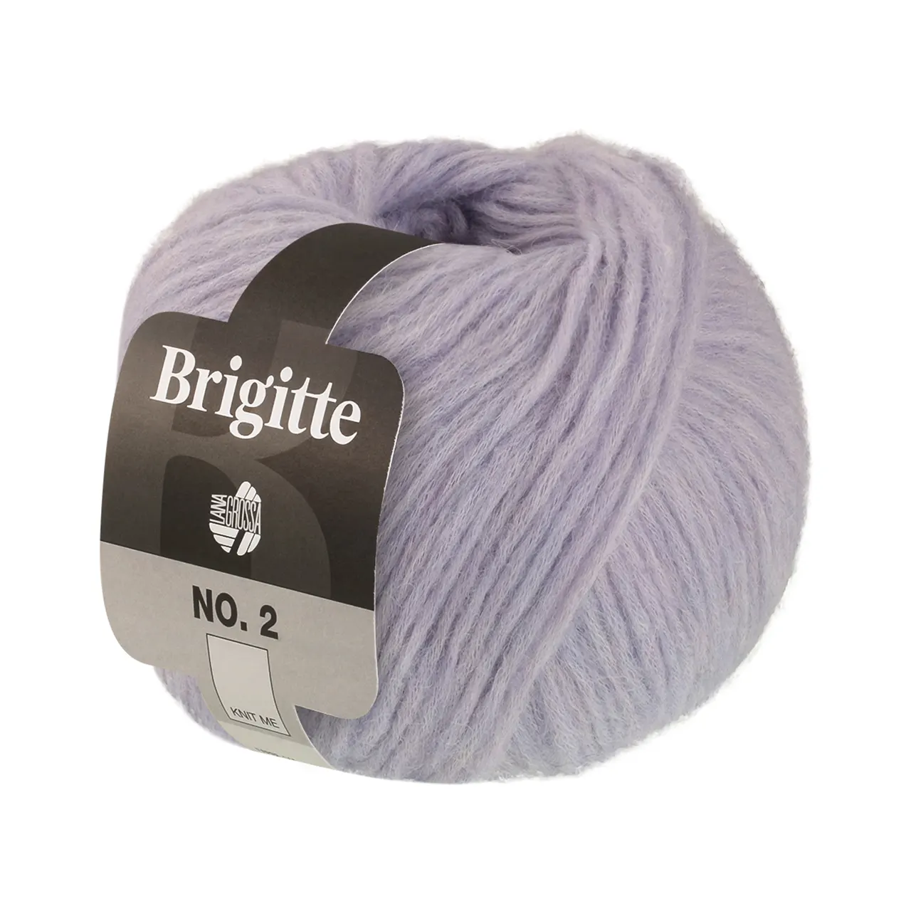 Brigitte No. 2 78 Zartlila von Lana Grossa. Edle Netzgarnstruktur aus Alpaka und Baumwolle