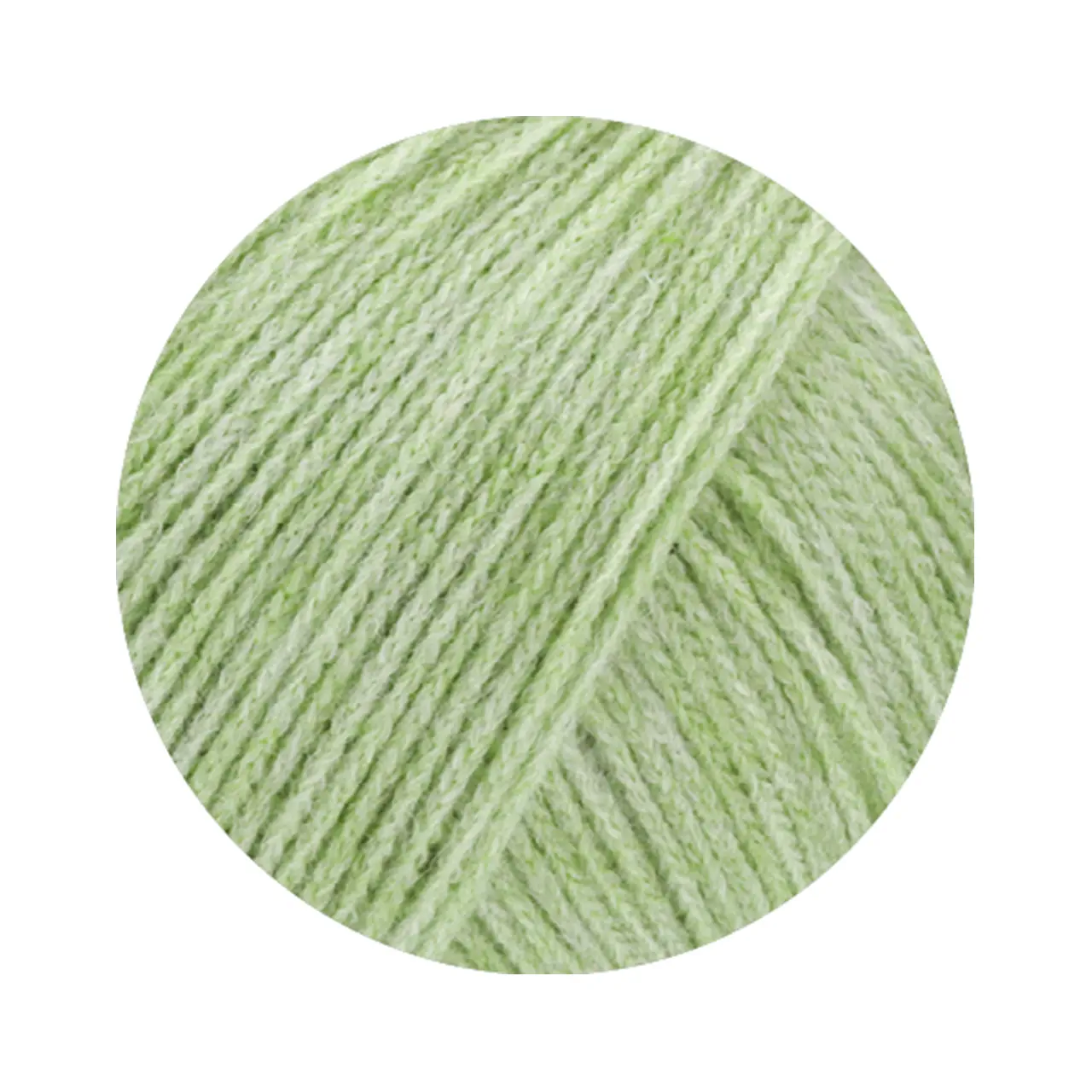 Cashmere 16 Fine 67 Weißgrün von Lana Grossa. Kettengarn aus Kaschmir- und Merinowolle