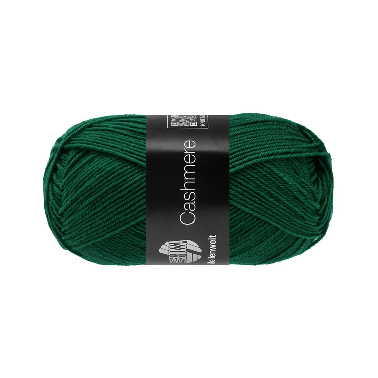 Meilenweit 50 Cashmere 72 Tiefseegrün von Lana Grossa. Sockenklassiker waschmaschinenfest