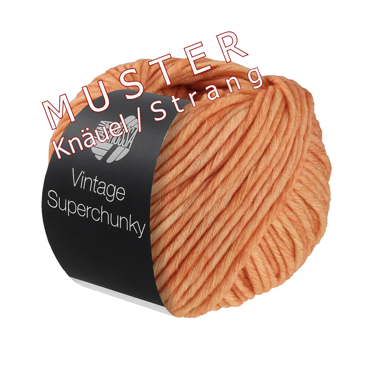 Vintage Superchunky 514 Pastellrosa von Lana Grossa. Merinoklassiker mit Ton in Ton Farbeffekt