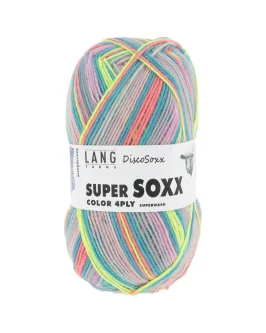<span class="yarn-title">Super Soxx Color 4-Fach</span> <span class="yarn-color">518 Rosa/<wbr>Türki/<wbr>Lime 1145 Dancing Q</span>