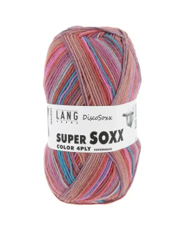 <span class="yarn-title">Super Soxx Color 4-Fach</span> <span class="yarn-color">521 Orange/<wbr>Blau/<wbr>Rosa 1145 Celebrat</span>