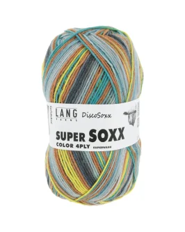 <span class="yarn-title">Super Soxx Color 4-Fach</span> <span class="yarn-color">522 Gelb/<wbr>Türki/<wbr>Braun 1145 Got To B</span>