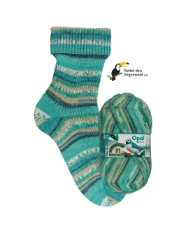<span class="yarn-title">Opal Regenwald 21 – auf großer Fahrt 4‑fach</span> <span class="yarn-color">11600 Ahoi, Seeleute!</span>