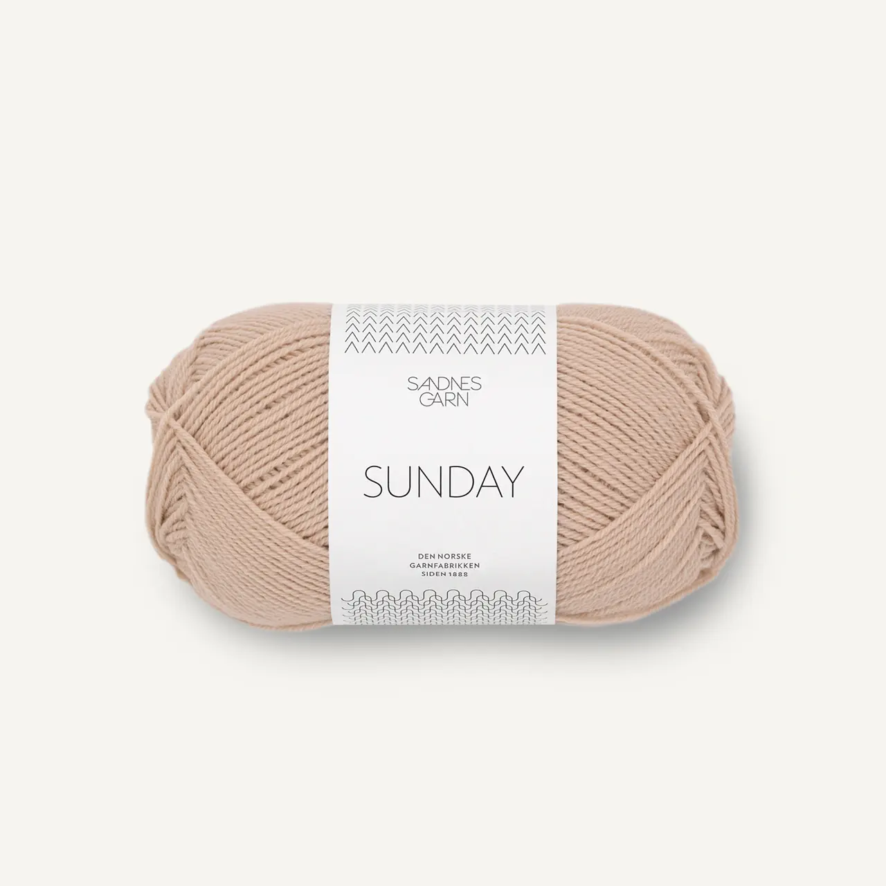 Sunday 3021 Lys Beige von Sandnes Garn. Ein zauberhaft leichtes Merinogarn nicht Superwash behandelt