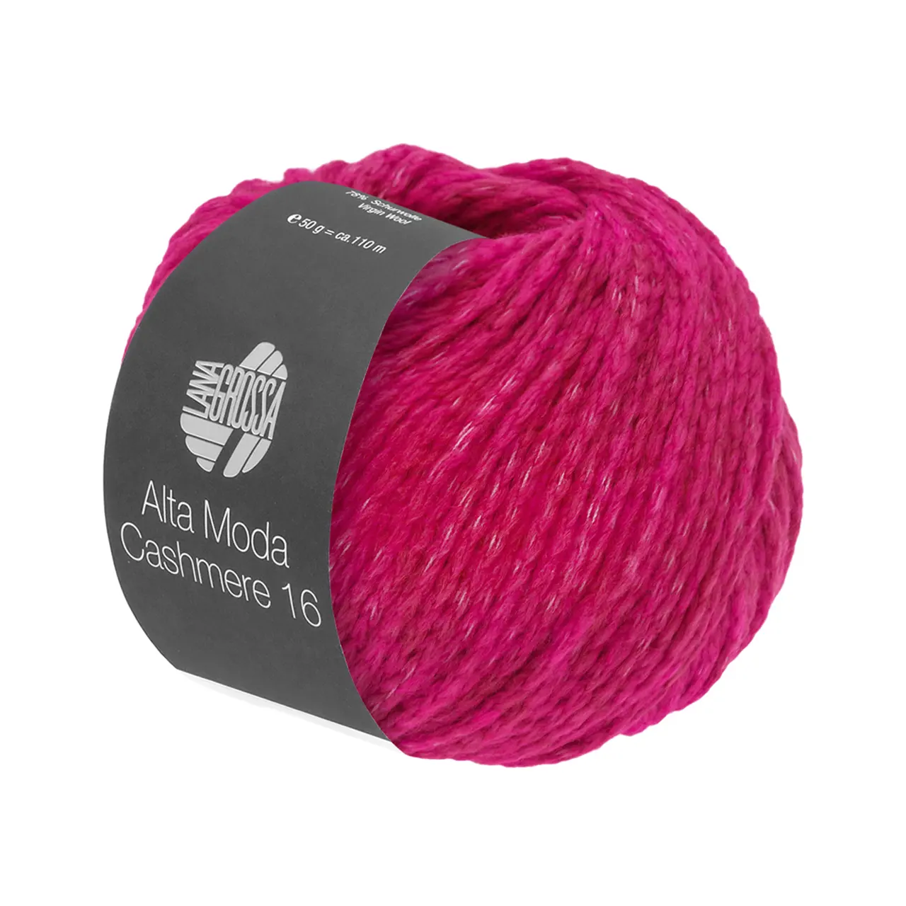 Alta Moda Cashmere 16 80 Pink von Lana Grossa. Feinste 16 Mikron Merinowolle mit Kaschmiranteil