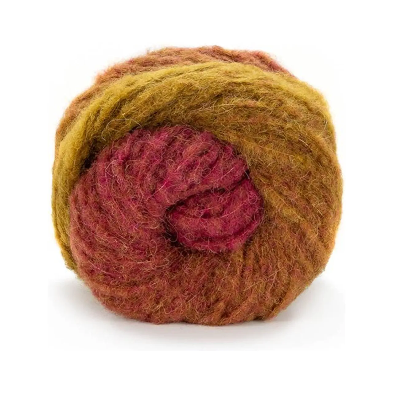 Piuma Alpaca Dégradé 10 Bordeaux-Oliv von Laines Du Nord. Mit sanften Farbverläufen und zartem Flausch verleiht Poema Alpaca jedem Projekt Wärme Leichtigkeit und einen Hauch von Luxus. Ideal für Schals Pullover & Accessoires.