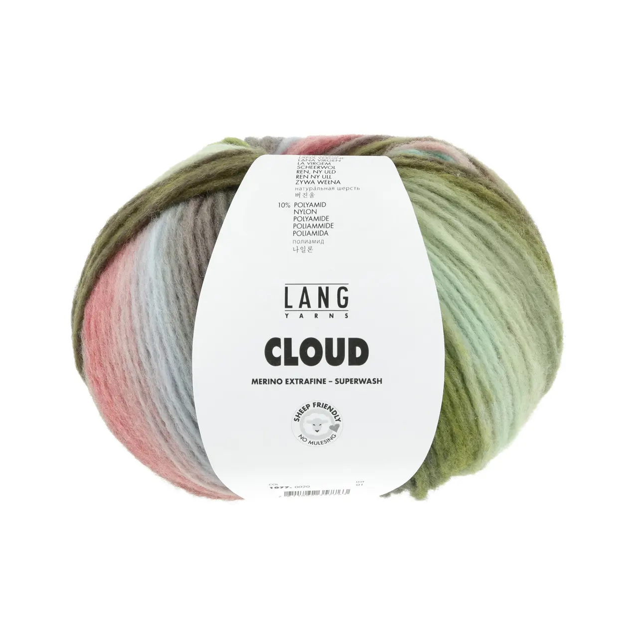 Cloud 20 Dunkelgrün/Olive/Hellblau/Rot von Lang Yarns. Du lässt Dich auf einer weichen Wolke treiben und schaust den schönsten Regenbogen an. Die Farben vermischen sich harmonisch und verleihen Deinem Alltag Leichtigkeit. Verstrickt erlebst Du die Farbexplosion welche Deinen Tag bereichert und Dir Energie verleiht.