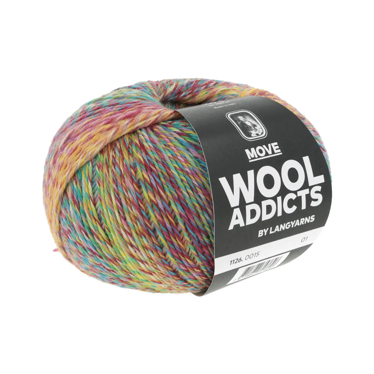 Move 15 Green/Blue/Pink/Bourdeaux von Lang Yarns. The world is at your feet. This yarn is designed to move. No more boring socks that soon fall apart. MOVE is extra strong breathable and provides enough warmth even for those with the very coldest toes.
