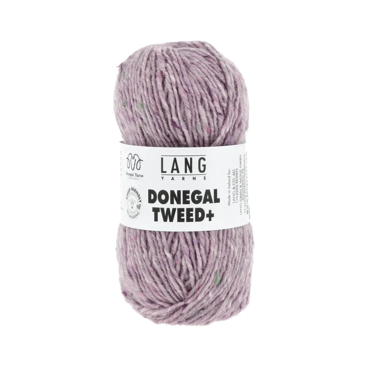 Donegal Tweed+ 48 Altrosa von Lang Yarns. Wir stellen vor