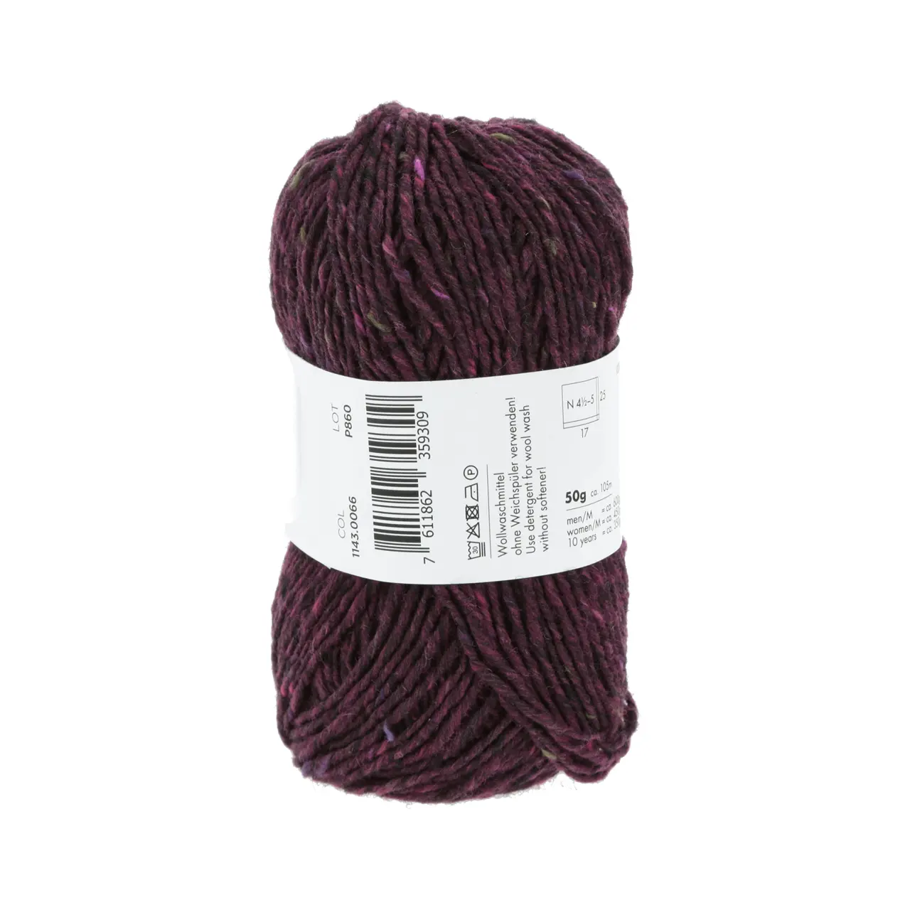 Donegal Tweed+ 66 Beere von Lang Yarns. Wir stellen vor