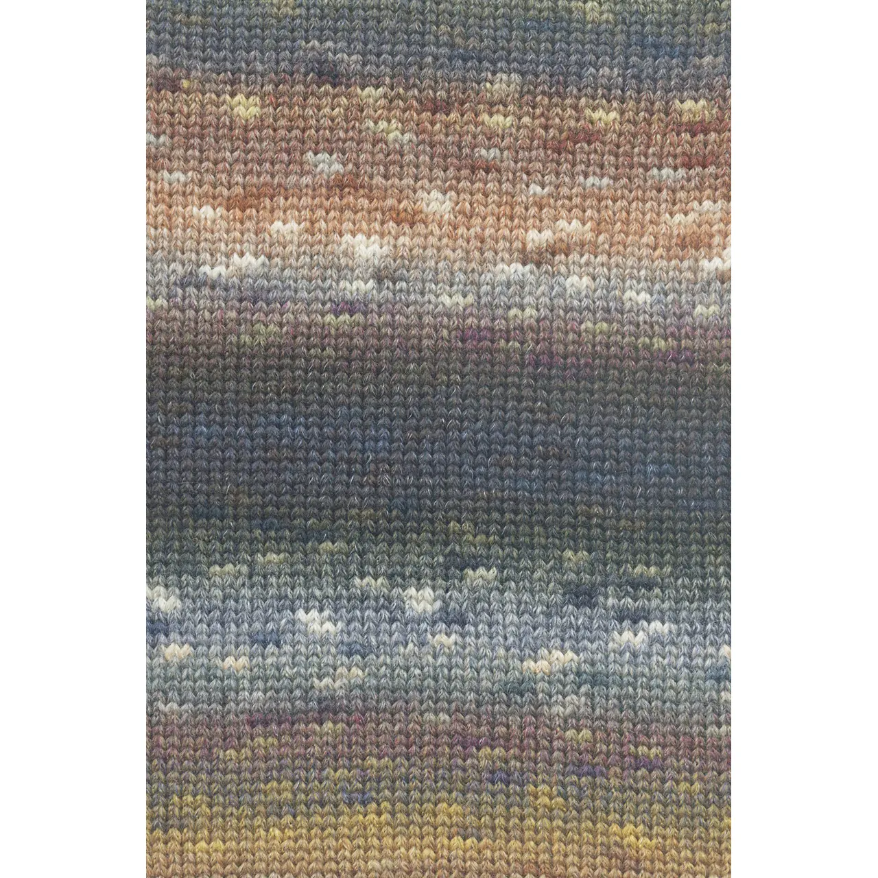 Magnolia 8 Cognac/Jeans/Petrol von Lang Yarns. Tauchen Sie ein in ein Spektrum von Farben und erleben Sie wie auf Ihren Nadeln ein lebendiger Garten erblüht.