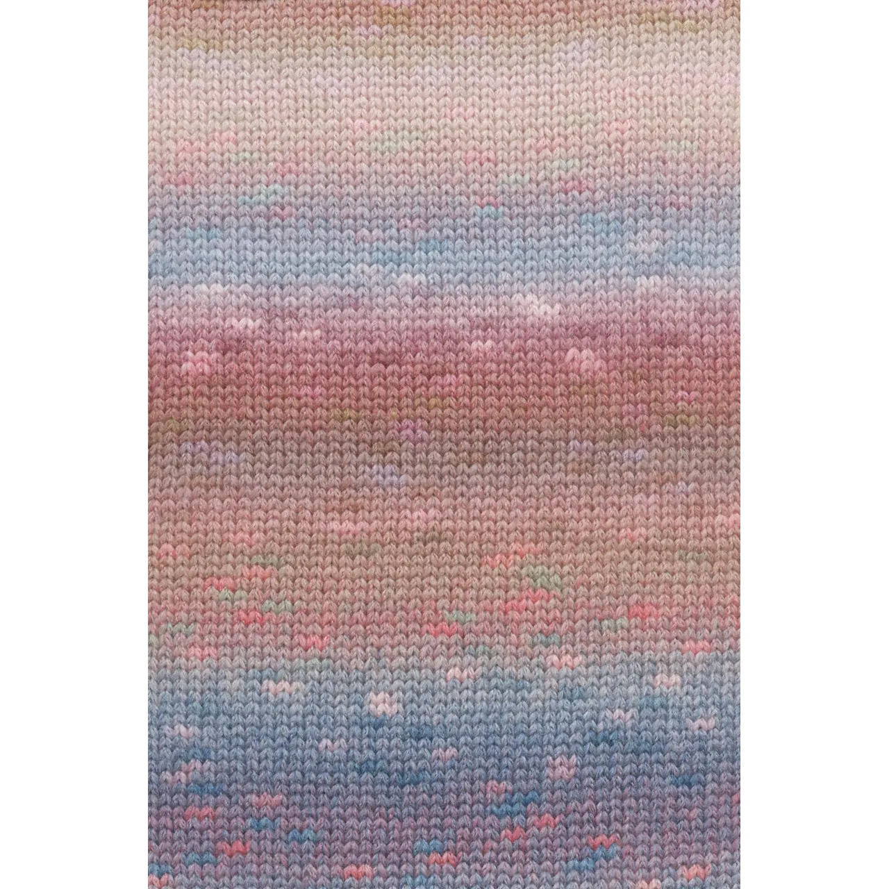 Magnolia 12 Rosa/Blau/Braun von Lang Yarns. Tauchen Sie ein in ein Spektrum von Farben und erleben Sie wie auf Ihren Nadeln ein lebendiger Garten erblüht.