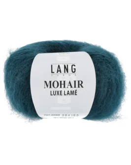 <span class="yarn-title">Mohair Luxe Lamé</span> <span class="yarn-color">88 Silber – Petrol</span>