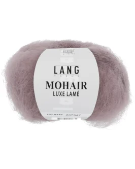 <span class="yarn-title">Mohair Luxe Lamé</span> <span class="yarn-color">348 Silber – Altrosa Dunkel</span>