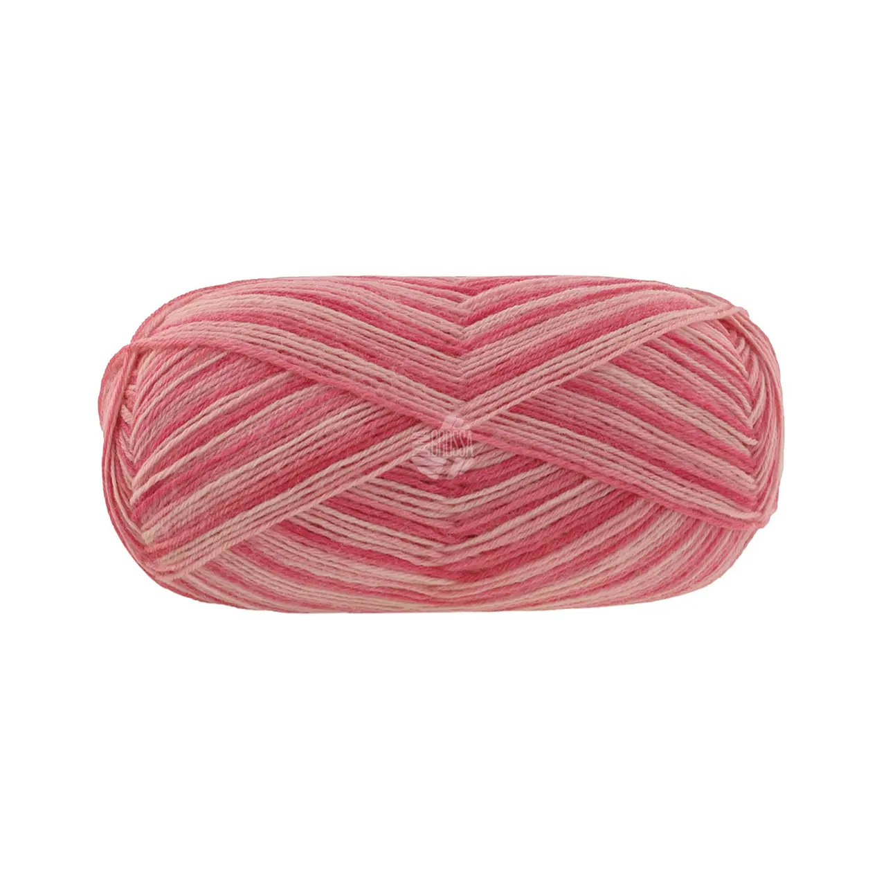 Meilenweit 100 Aktion 3019 Perl-/Zartrosa/Rosa/Pink von Lana Grossa. Sockenklassiker bedruckt und waschmaschinenfest