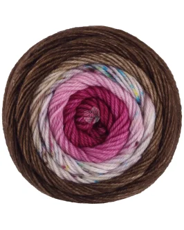 <span class="yarn-title">Meilenweit 50 Dip</span> <span class="yarn-color">5306 Wein-/<wbr>Erikarot/<wbr>Creme/<wbr>Rosa/<wbr>Gelb/<wbr>Türkis/<wbr>Dunkel-/<wbr>Schokobraun</span>