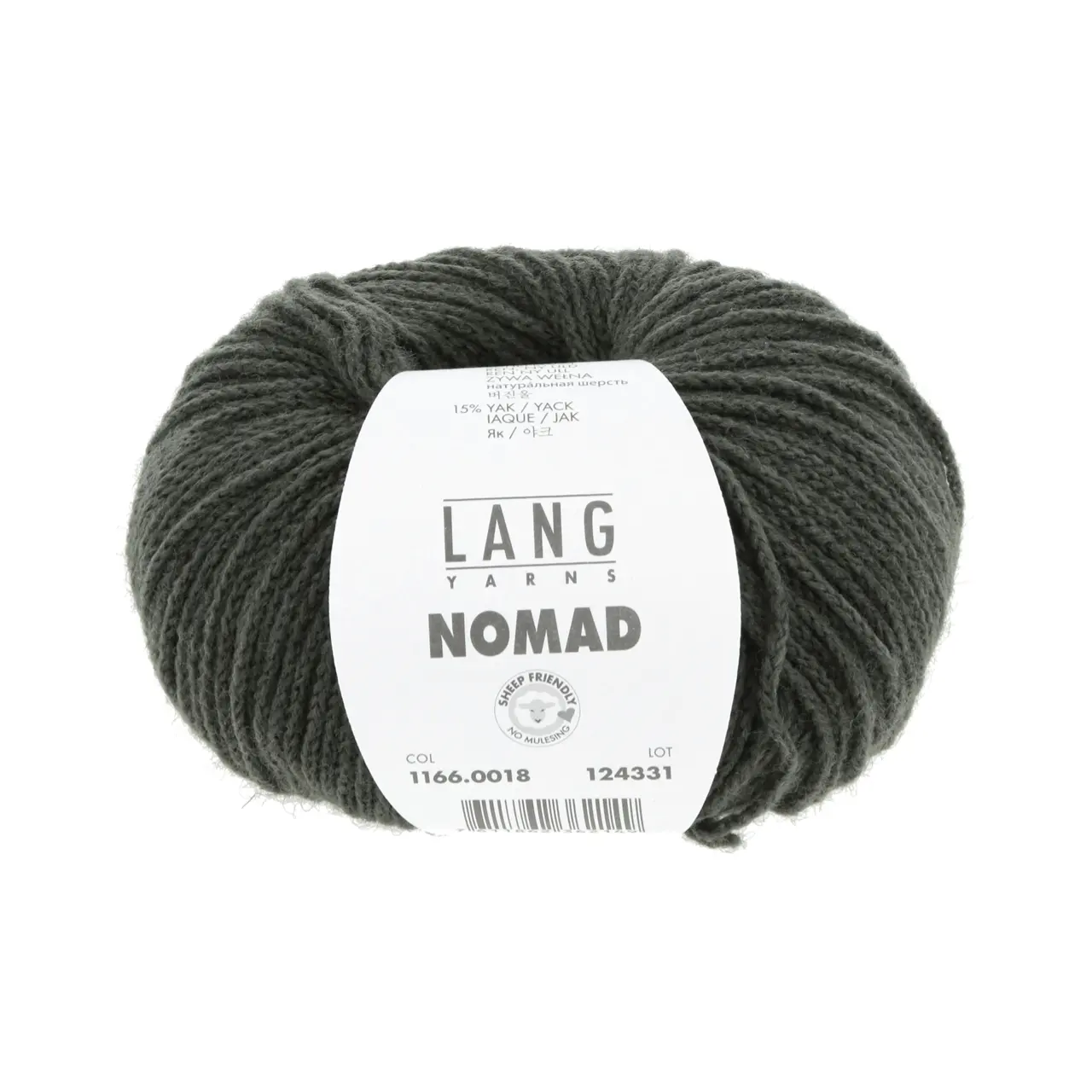 Nomad 18 Dunkelgrün von Lang Yarns. Inspiriert durch die nomadischen Traditionen der Yak-Haltung sowie die mobile Natur und reiche Geschichte des Strickens und Häkelns verkörpert NOMAD den Geist von Bewegung und Kreativität. Genau wie Nomaden ihr Leben mit sich tragen können Sie als Strickerin und Häklerin NOMAD überallhin mitnehmen und zeitlose Stücke schaffen die von Tradition und Abenteuer erzählen.