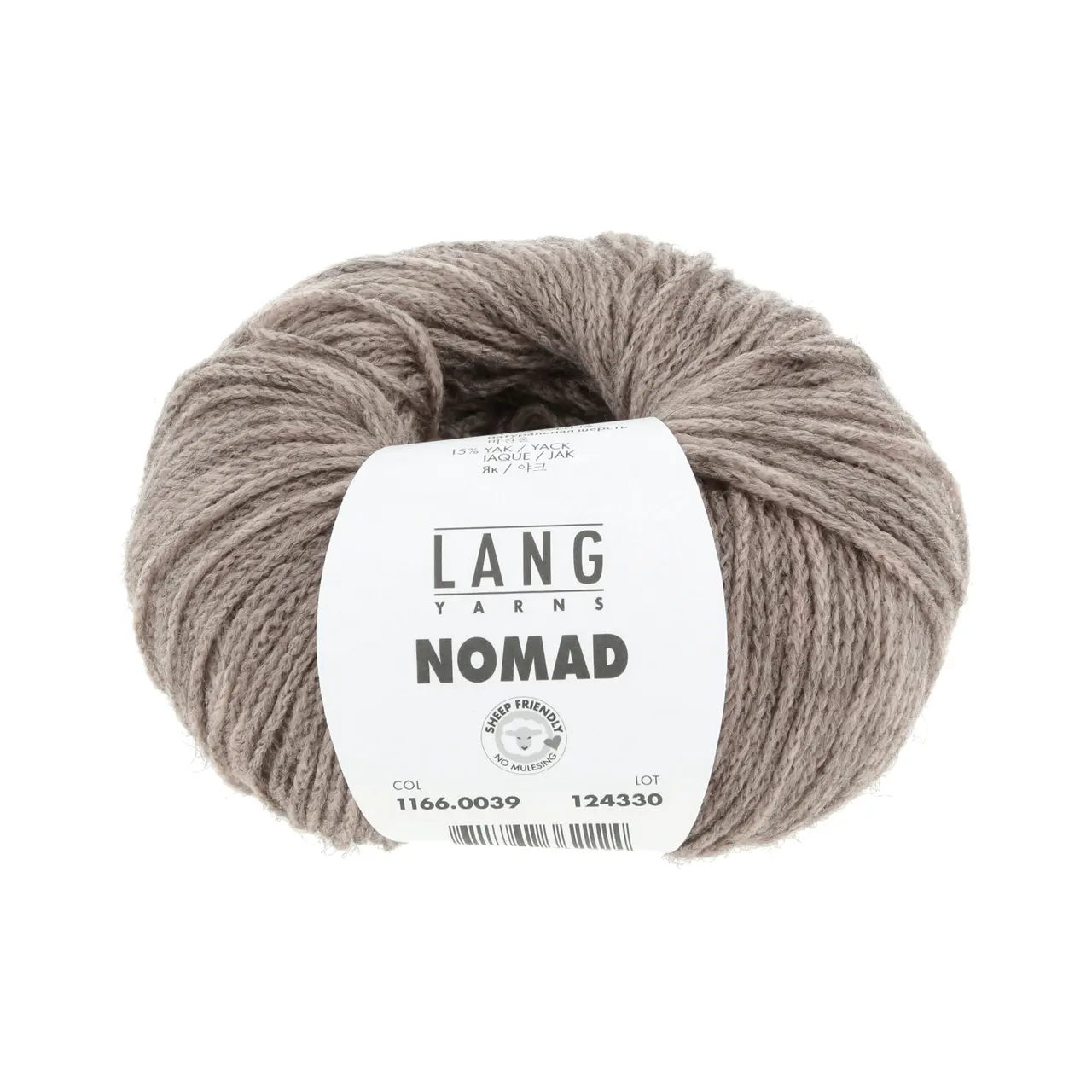 Nomad 39 Camel von Lang Yarns. Inspiriert durch die nomadischen Traditionen der Yak-Haltung sowie die mobile Natur und reiche Geschichte des Strickens und Häkelns verkörpert NOMAD den Geist von Bewegung und Kreativität. Genau wie Nomaden ihr Leben mit sich tragen können Sie als Strickerin und Häklerin NOMAD überallhin mitnehmen und zeitlose Stücke schaffen die von Tradition und Abenteuer erzählen.