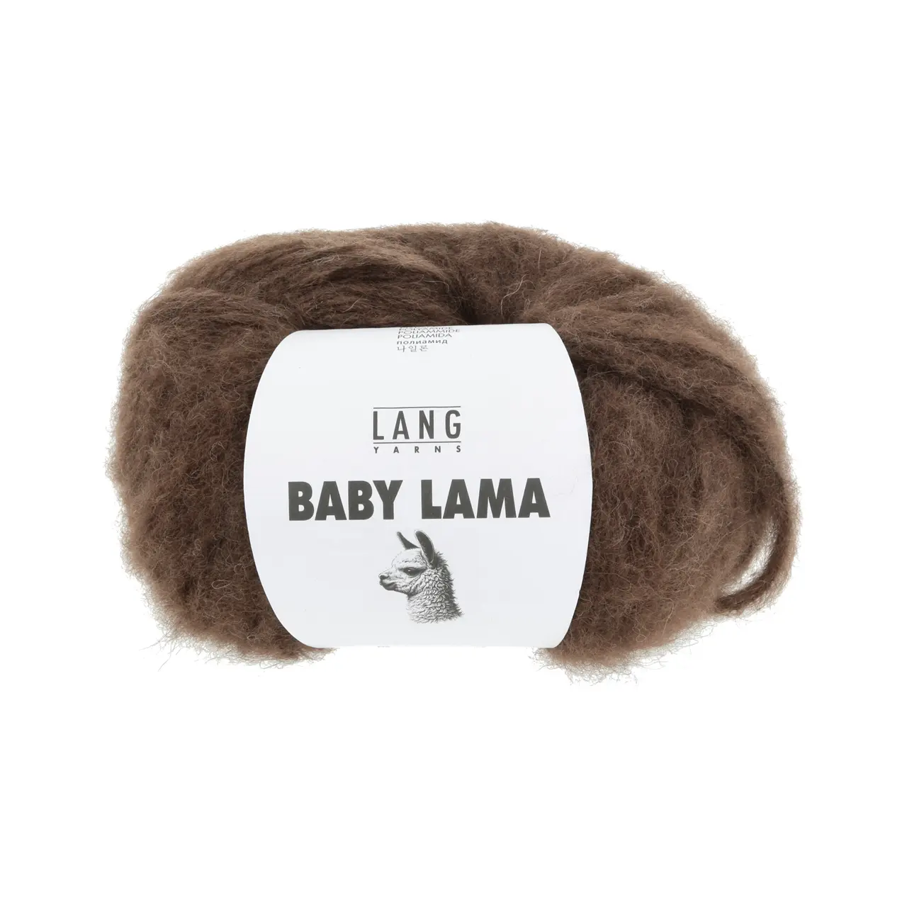 Baby Lama 168 Braun von Lang Yarns. Die butterweichen Fasern welche wir für BABY LAMA verwenden machen das Garn besonders sanft - selbst für Menschen mit empfindlicher Haut und Unverträglichkeiten. Verglichen mit anderen Edelfasern wie Alpaka oder Kaschmir kann Lama in seiner Langlebigkeit absolut mithalten und bietet zusätzlich noch außergewöhnliche Formstabilität. Mit seinem natürlichen Glanz verleiht BABY LAMA jedem Projekt eine dezente Eleganz während die hohlen und halbhohlen