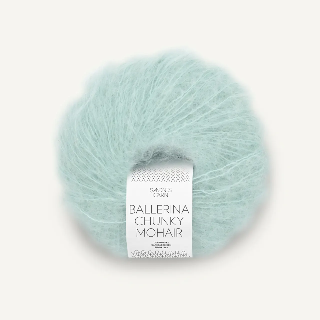 Ballerina Chunky Mohair 6311 Starlight Blue von Sandnes Garn. Wunderschön weich und flauschig wie eine Wolke.