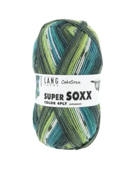 <span class="yarn-title">Super Soxx Color 4-Fach</span> <span class="yarn-color">541 Grün/<wbr>Petrol 1149 Macha Cake</span>