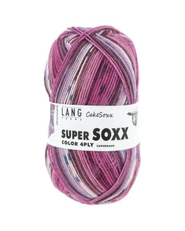 <span class="yarn-title">Super Soxx Color 4-Fach</span> <span class="yarn-color">546 Fuchsia/<wbr>Lila 1149 Red Velvet C</span>