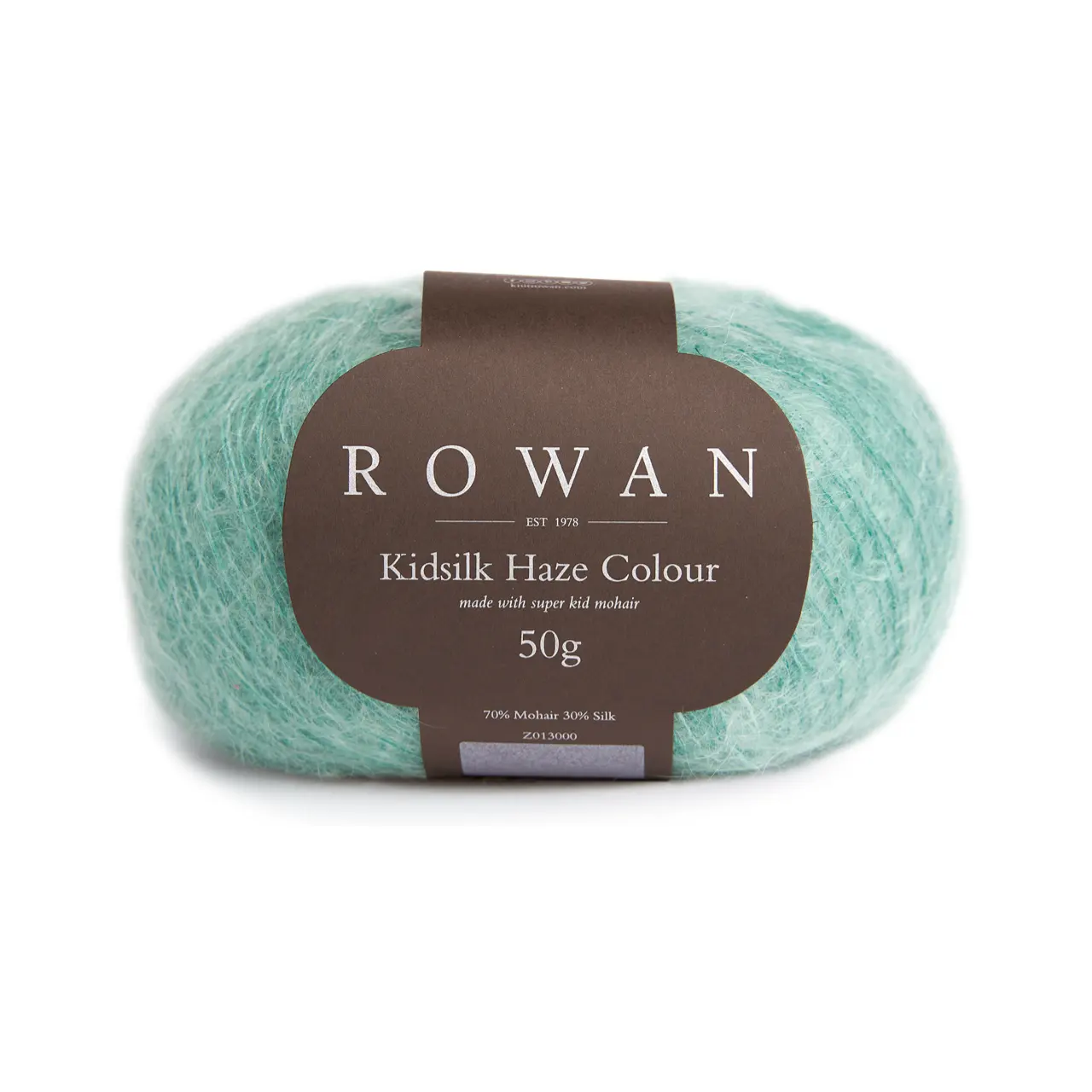 Kidsilk Haze Colour 4 Bottle von Rowan. Eine traumhaft leichte Mischung aus feinstem Kid Mohair und zarter Seide die jedem Projekt einen hauchzarten Schimmer und ein luxuriöses Finish verleiht. Sehr gut auch für leichte Tücher elegante Schals oder luftige Accessoires geeignet.