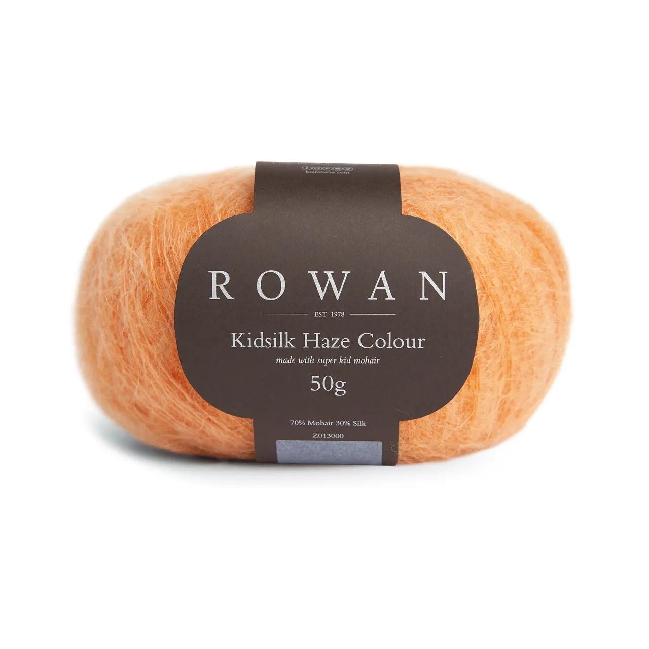 Kidsilk Haze Colour 8 Sunset von Rowan. Eine traumhaft leichte Mischung aus feinstem Kid Mohair und zarter Seide die jedem Projekt einen hauchzarten Schimmer und ein luxuriöses Finish verleiht. Sehr gut auch für leichte Tücher elegante Schals oder luftige Accessoires geeignet.