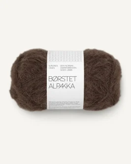 <span class="yarn-title">Børstet Alpakka</span> <span class="yarn-color">3082 Mørk Brun</span>