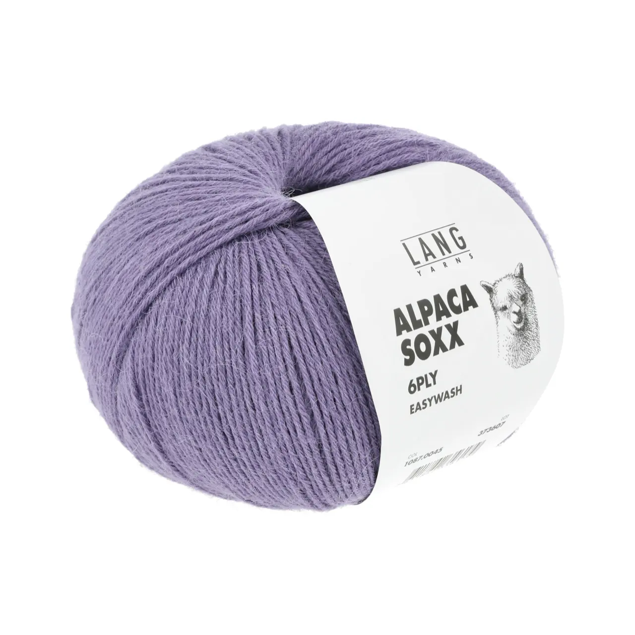 Alpaca Soxx 6-Fach 45 Lila Dunkel von Lang Yarns. Ein himmlisches Wollknäuel. Unser ALPACA SOXX 6-fach besteht aus 70% superfeinem Alpaka und 30% strapazierfähigem Nylon. Ausserdem ist der Produktionsprozess für dieses Garn sehr umweltfreundlich. Diese Qualität ist in der Waschmaschine im Wollwaschgang (Schonwaschgang)