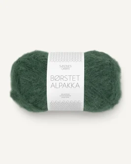 <span class="yarn-title">Børstet Alpakka</span> <span class="yarn-color">8581 Dyp Skoggrønn</span>