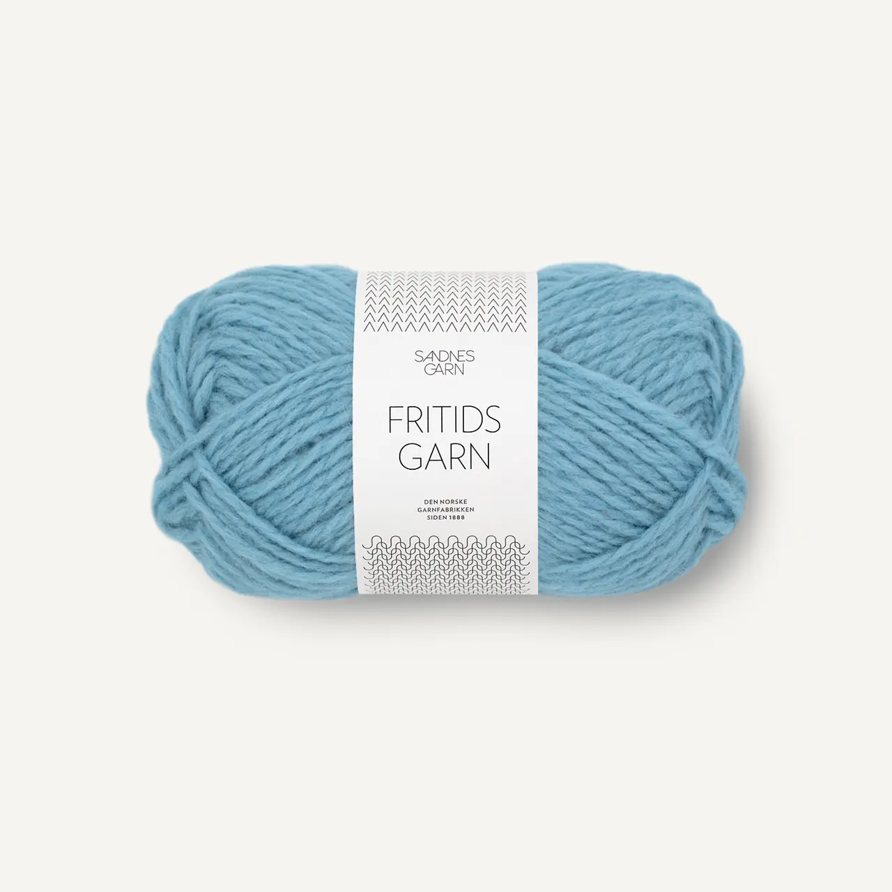 Fritidsgarn 6573 Kornblomst von Sandnes Garn. Das Stricken und Filzen mit diesem Garn ist ein Kinderspiel.