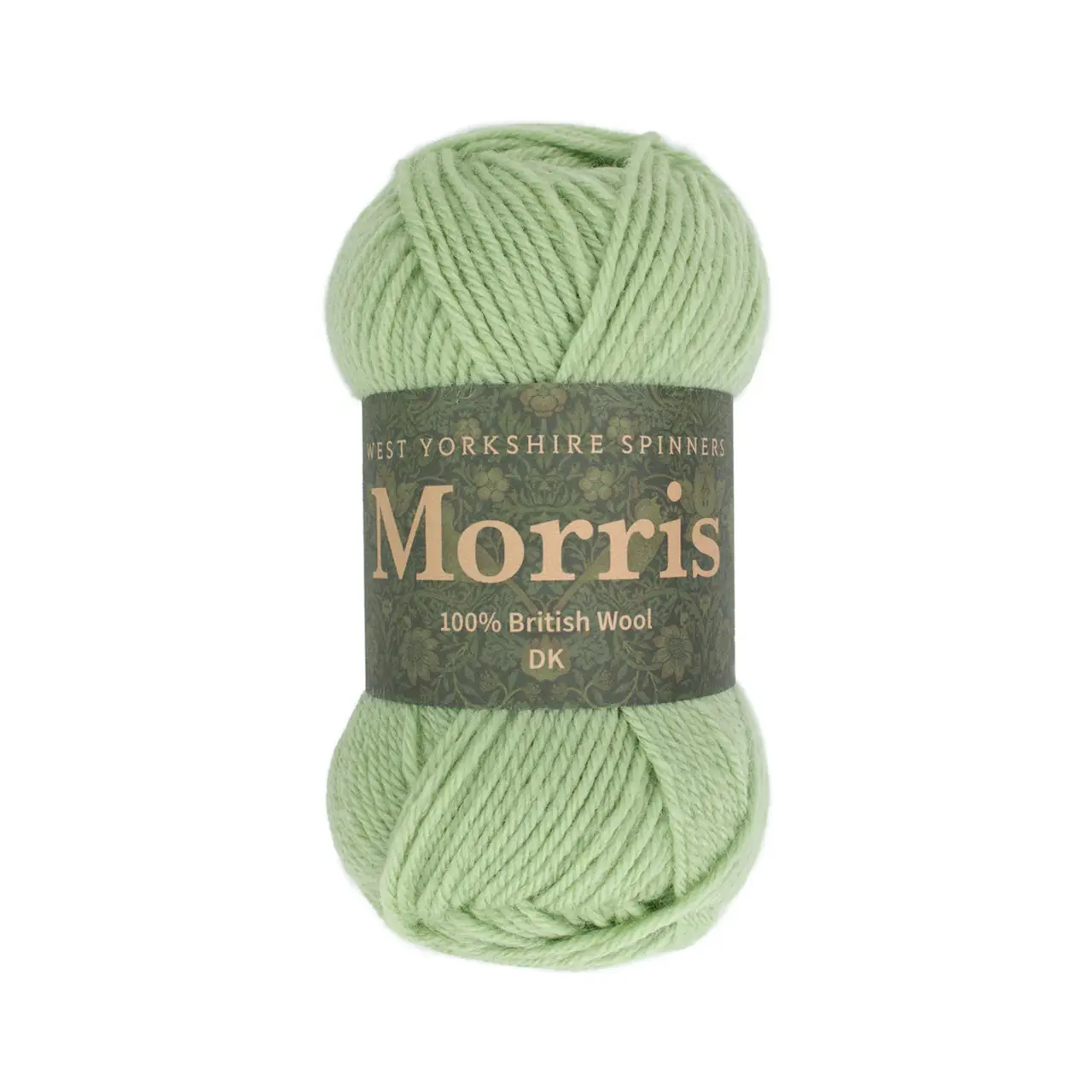 Morris DK 1281 Sage von West Yorkshire Spinners. Ein hochwertiges vielseitiges DK-Garn das britische Spinnkunst mit zeitloser Eleganz verbindet. Durch seine ausgewogene Struktur lässt sich Morris wunderbar gleichmäßig verstricken und eignet sich ideal für Pullover Cardigans Westen Accessoires oder leichte Winterprojekte. Das Garn hält warm bleibt formstabil und entwickelt mit der Zeit eine schöne natürliche Patina.