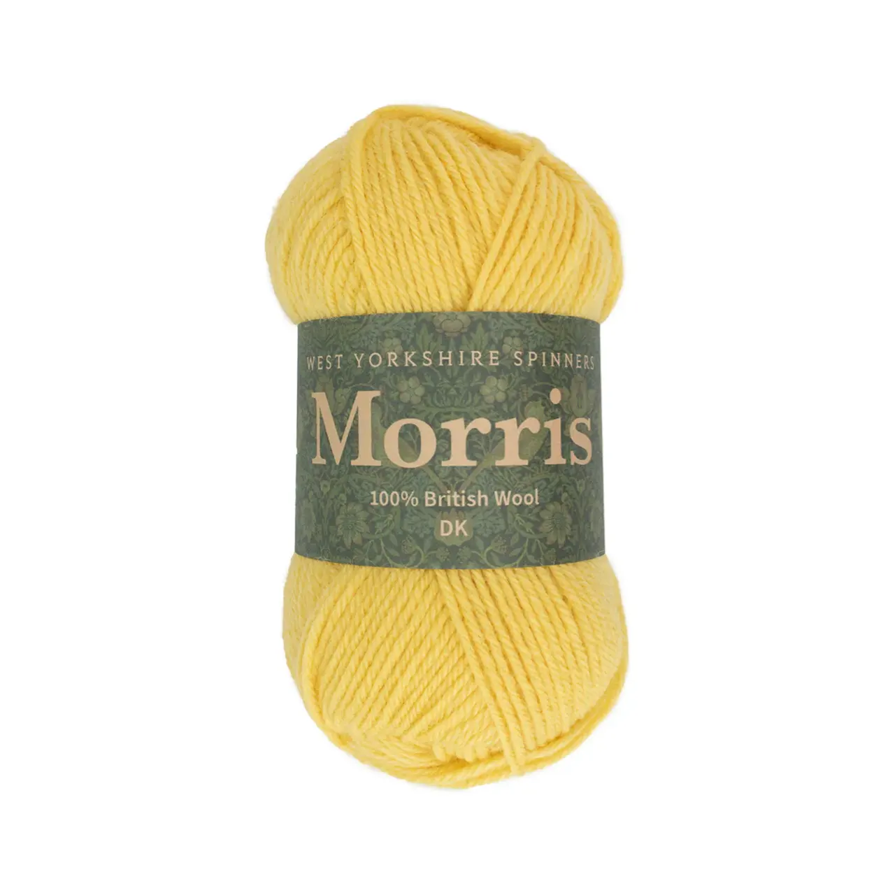 Morris DK 1286 Daffodil von West Yorkshire Spinners. Ein hochwertiges vielseitiges DK-Garn das britische Spinnkunst mit zeitloser Eleganz verbindet. Durch seine ausgewogene Struktur lässt sich Morris wunderbar gleichmäßig verstricken und eignet sich ideal für Pullover Cardigans Westen Accessoires oder leichte Winterprojekte. Das Garn hält warm bleibt formstabil und entwickelt mit der Zeit eine schöne natürliche Patina.