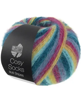 <span class="yarn-title">Cosy Socks Multi Stripes</span> <span class="yarn-color">155 Dunkelpetrol/<wbr>Helltürkis/<wbr>Gelb/<wbr>Orchidee/<wbr>Grauviolett</span>