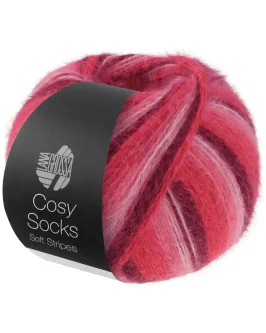 <span class="yarn-title">Cosy Socks Soft Stripes</span> <span class="yarn-color">105 Bordeaux/<wbr>Rosa/<wbr>Himbeer/<wbr>Pink</span>